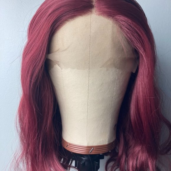 Burgundy Bob Lace Wigs